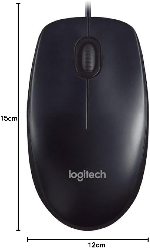Logitech Mouse M90 USB 1000 DPI 910-001793 - PC/Mac/Laptop Logitech Mouse M90 USB 1000 DPI 910-001793 - PC/Mac/Laptop